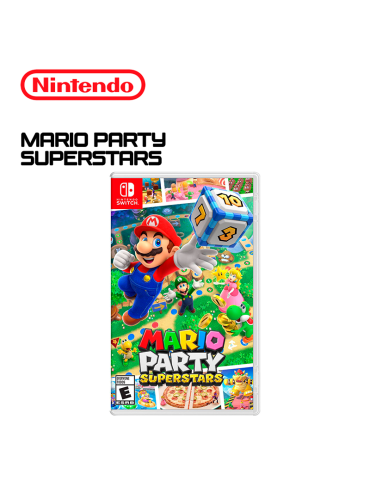 Mario Party Superstars (Nintendo Switch) – Version Japonaise – Multilingue (EN/FR) – Neuf Sous Blister